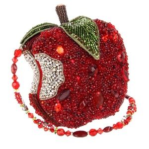 Mary Frances First Bite Hand beaded purse.